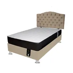 BARAKA HOME - Dormitorio Huston 2 Plz - Beige Claro