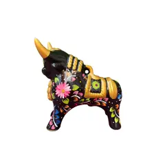 ACHALLAY ARTESANIA DE BARRO - Torito de Pucara 24 cm