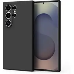 GENERICO - Case Protector para Samsung S25 ULTRA Silicona Negro
