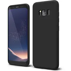 GENERICO - Case Protector para Samsung S8 Silicona Negro