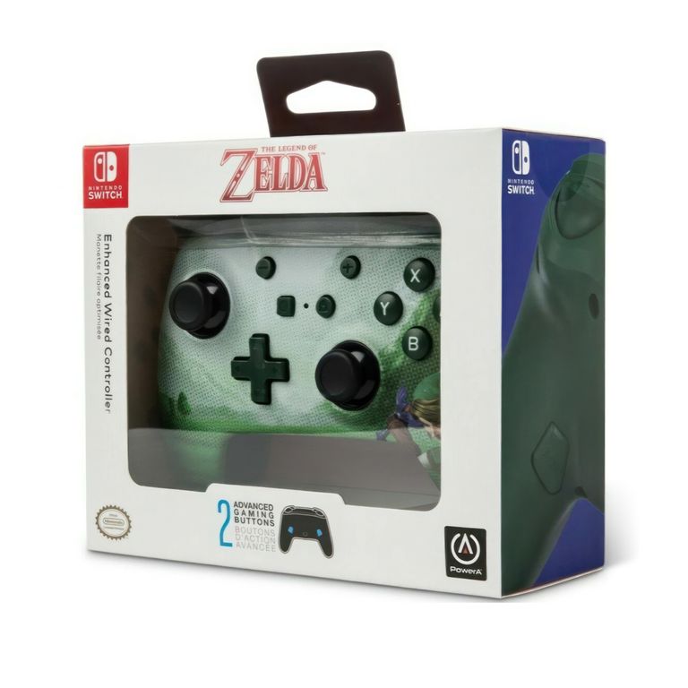 Mando PowerA Enhanced Wired Controller Zelda