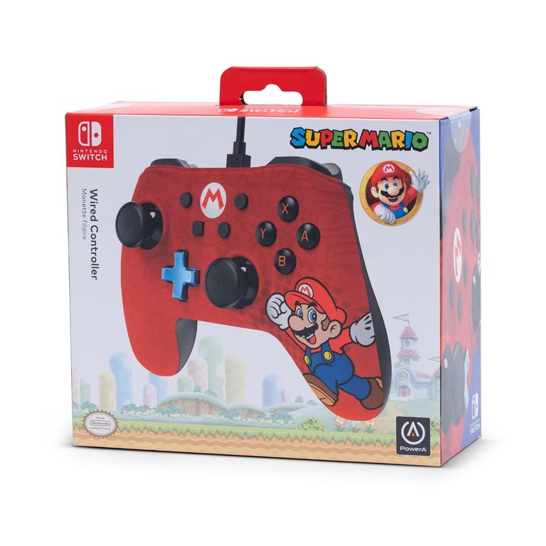 Mando PowerA Wired Controller Super Mario Ed