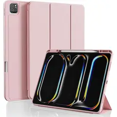 GENERICO - Funda Smart Cover para iPad Pro 11 2025 M5 / 2024 M4 con Porta Lapiz