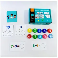 GENERICO - TARJETAS DE OPERACIONES MATEMATICAS - DIDACTICO