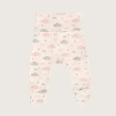 RIKURIY - Pantalón de Nubes Rosa