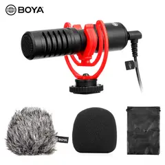 BOYA - BY-MM1 plus - Micrófono de Cañon Boom para SmartPhone y laptops