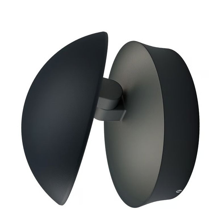 Luminaria Led Aplique Cilíndrico 13W Black