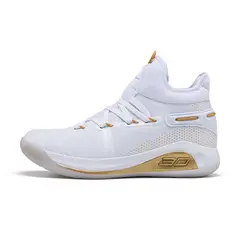 DANWEILE - Basketball Superficie de malla Hombre alumno zapato-Blanco