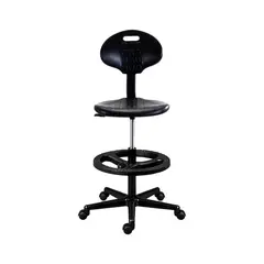 OFIDEAS - Silla Cajero Ergonómico Twig Color Negro y Aro Negro