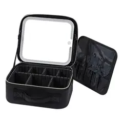OEM - Organizador De Maquillaje Con Espejo Y Luz Led Recargable