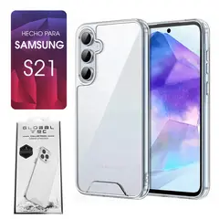 ASIA IMPORT - Space Case Transparente Samsung S21 Funda Para celular