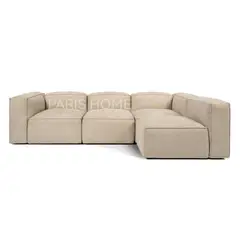 GENERICO - Sofá 3 Cuerpos Magis Intercambiable Tejido - Beige