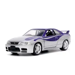 JADA TOYS - Auto - Rapidos y Furiosos - - 1.32 - NISSAN SKYLINE GT-R BNCR33 - FAST & FURIOUS