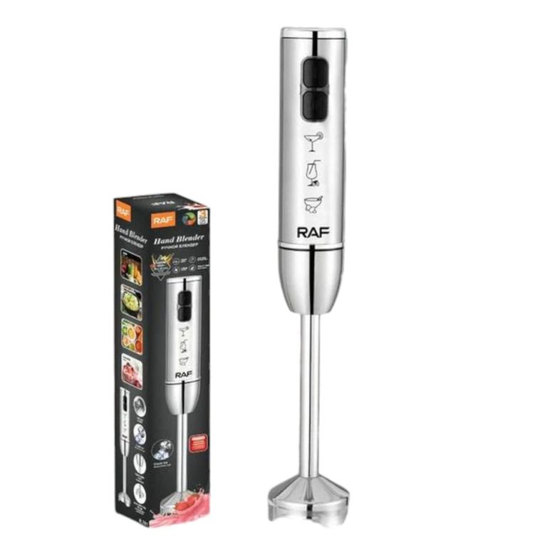 BATIDORA ELECTRICA DE INMERSION RAF R781 DE METAL DE 1600W