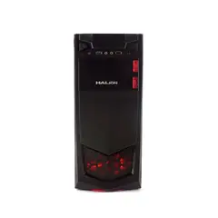 HALION - Case Storm 7223 Red – ATX con Fuente de 350W
