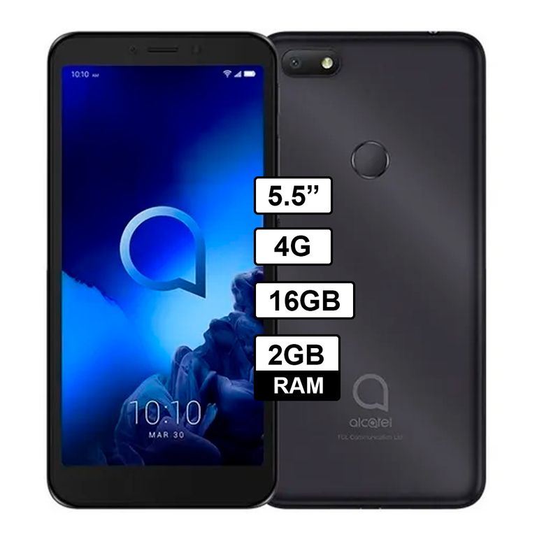 Celular 1V - 2GB RAM 16GB Color Negro