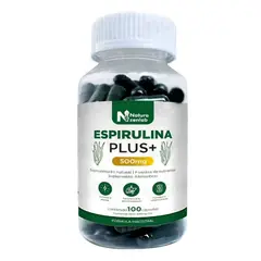 GENERICO - ESPIRULINA PLUS+ 500MG NATURA ZENLAB