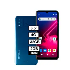 BMOBILE - Celular BL65 2GB RAM + 32GB Color Azul