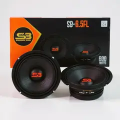 GENERICO - Parlantes Medios Rango Mid Bass 6.5 Pulgadas 600W SOUNDBEAT