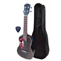 GENERICO - UKELELE CONCIERTO BLACK EDITION STANDAR