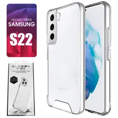 ASIA IMPORT - Space Case Transparente Samsung S22 Funda Para celular