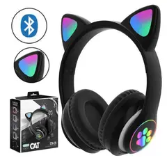 GENERICO - Auricular Inalámbrico Gato bluetooth STN-28 Negro