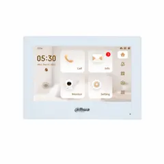 DAHUA - MONITOR IP LCD TÁCTIL 7P BLANCO WIFI POE PN DHI-VTH2621GW-WP