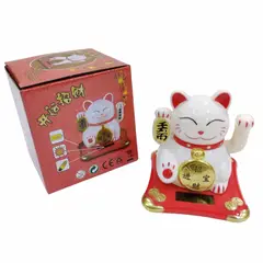 GENERICO - Gato de la Suerte Blanco - Maneki Neko