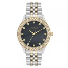 ANNE KLEIN - Reloj Mujer 7743 Análogo Madre Perla Piedras Acero - Bitono