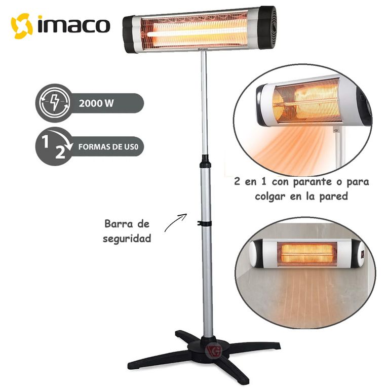 Calentador de Patio 2000W PH2000
