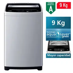 MABE - Lavadora Automática 9KG Gris LMAP9020WGBB0