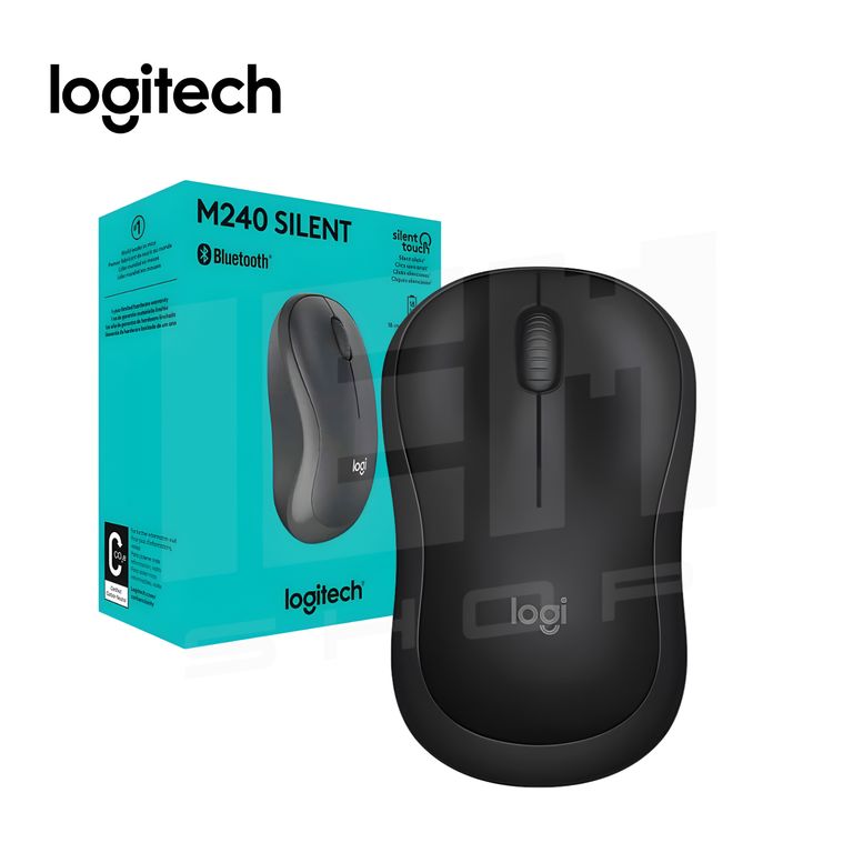 MOUSE M240 SILENT INALAMBRICO BLUETOOTH NEGRO