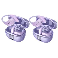 LENOVO - Set 2 Audífonos XT66 Pro Tws Bluetooth 5.4 -Morado