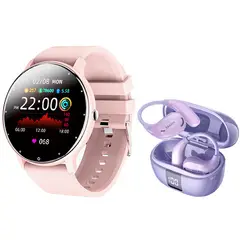 LENOVO - Audífonos XT66 Pro Morado y Toumi Fit 2-P watch Reloj inteligente