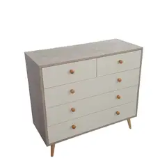 GENERICO - Comoda Smoke / 5 gavetas