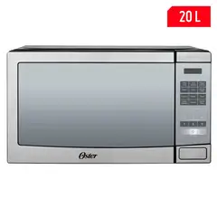 OSTER - Horno Microondas Oster® de 20L con Panel Digital POGYME3703M Acero