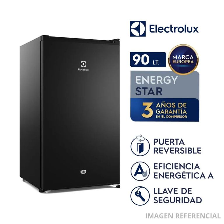 Frigobar de 90L Premium Negro ERD090G2HWB