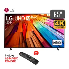 LG - TELEVISOR 65 65UT8050PSB LED UHD 4K THINQ AI