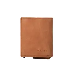 VELEZ - Vélez Porta Documentos De Cuero Tecnológico Miel