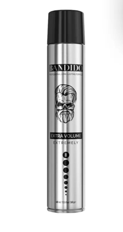 Bandido Laca Spray Silver Extra Volume Extremely 400ml