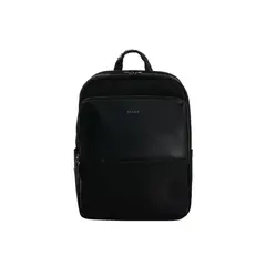 VELEZ - Vélez Mochila Marfilo Cuero Mujer Manija Trenzada Negro