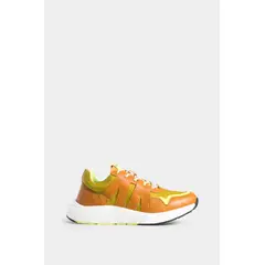 VELEZ - Vélez Zapatillas Urban Turmalina Lona Y Cuero Mujer Naranja