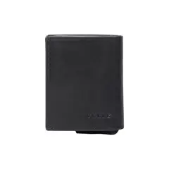 VELEZ - Vélez Porta Documentos De Cuero Tecnológico Negro