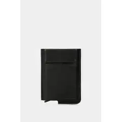 VELEZ - Vélez Porta Documentos De Cuero Miniwallet Negro