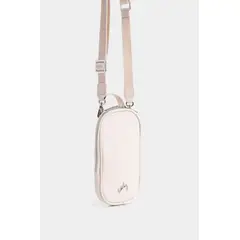 VELEZ - Vélez Morral Elora En Lona Para Mujer Manija Cuero Blanco