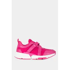 VELEZ - Vélez Zapatillas Manzano Cuero Y Textil Mujer Fucsia