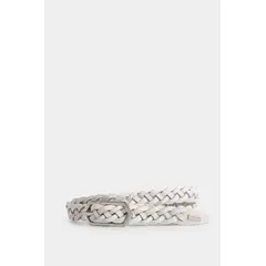 VELEZ - Vélez Correa Unifaz Orión De Cuero Mujer Trenzado Blanco