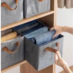 GENERICO - Organizador de Ropa para Armarios y Cajones pack 4 unidades