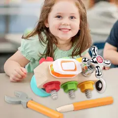 GENERICO - JUGUETE BEBÉ MONTESSORI TUERCAS SENSORIAL NIÑOS