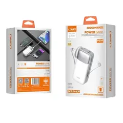 LDNIO - Power bank Carga Rápida 30000 mAh PQ30
